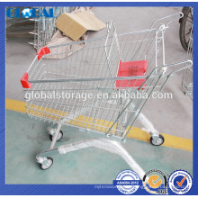 Venta caliente de diseño europeo pequeño Handtruck para la tienda por departamentos / carretilla de supermercado